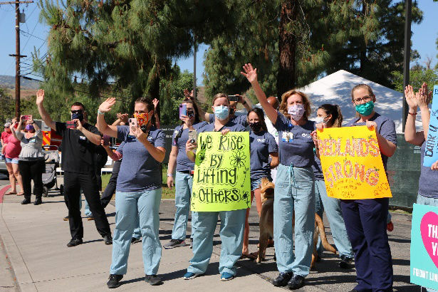 Salute to health care providers